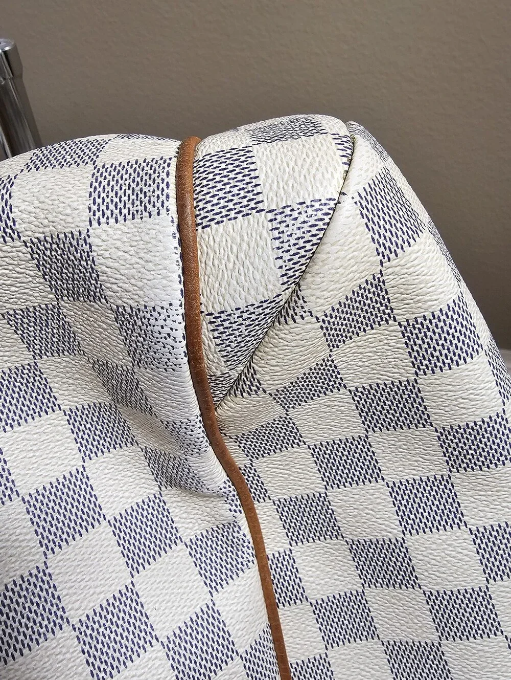 Auth Louis Vuitton Totally GM azur shoulder totes bag - Picture 9 of 15
